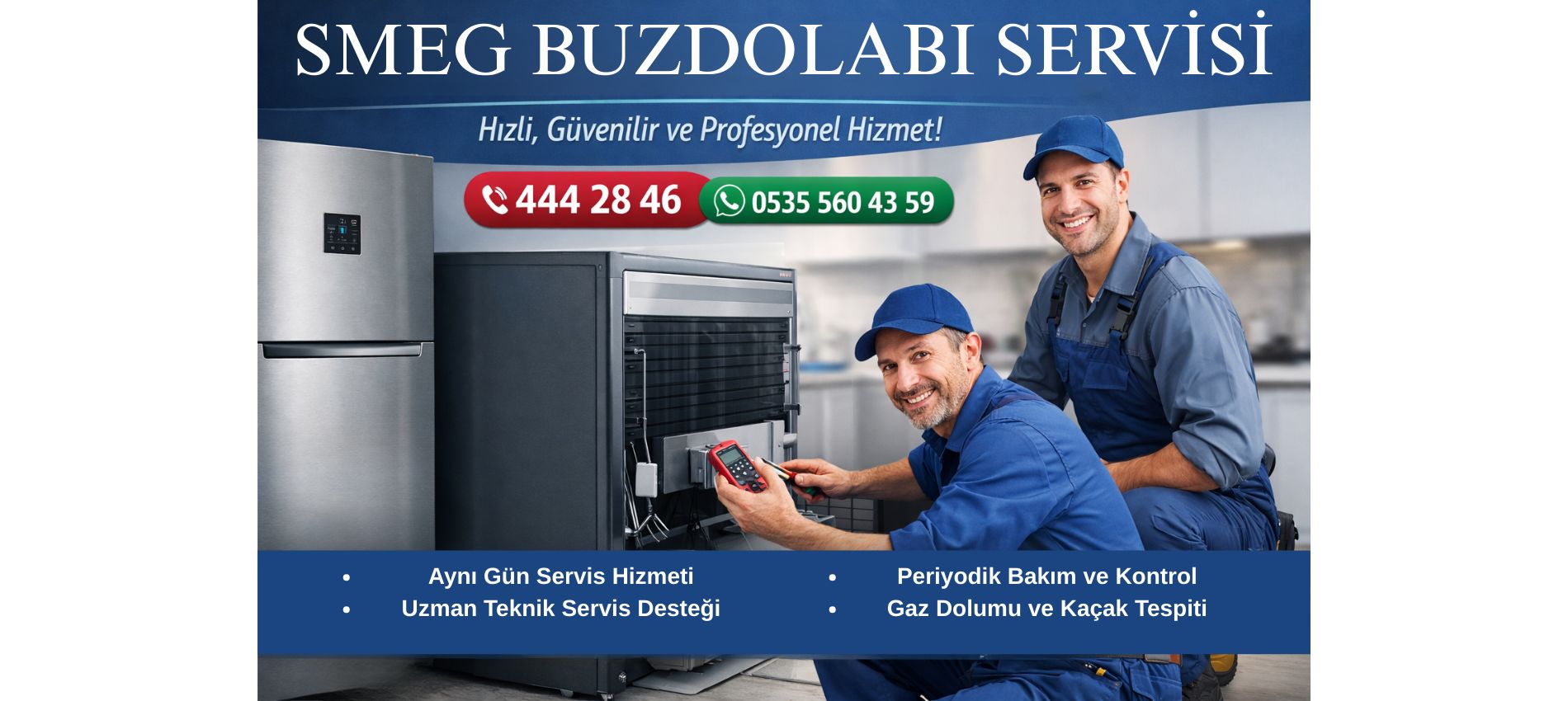 Smeg Buzdolabı Servisi